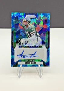 2024 Panini Prizm Aaron Glenn Signatures Auto Blue Ice New York Jets /99 SP - Picture 1 of 3
