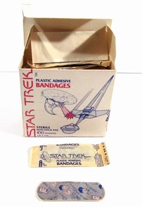 Vtg 1979 Star Trek The Motion Picture  Adhesive Bandages Partial Open Box - Picture 1 of 12