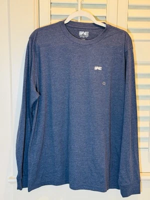 American Eagle Men Size L Flex Stretch Blue Long Sleeve Shirt NWT - Image 1 of 4