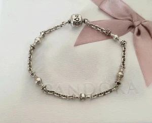 Pandora Five Clip Station Bracelet - 19 cm - Picture 1 of 6