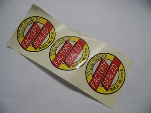 VINTAGE Stickers YOKOMO Factory Sealed  ( x3 ) - Picture 1 of 1