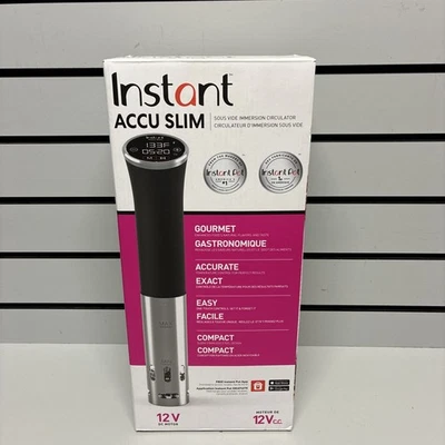 Instant Pot Accu Slim Sous Vide Immersion Circulator 12V DC Digital Slow Cooker - Image 1 of 4