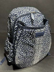 Ame & Lulu Women’s Navy/White Speckled Game On Tennis Pickleball Backpack - Picture 1 of 8
