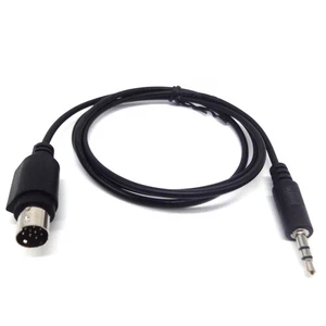 9 Pin MIDI Male To 3.5mm Male Stereo Jack Audio Adapter Cable For Bose-Din D - Picture 1 of 10