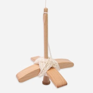 Türkische Fallspindel, Holz, türkische Spindel zum Stricken, Häkeln, - Bild 1 von 7