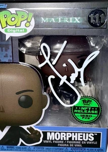 Laurence Fishburne Signed Ltd Ed Funko Pop #111 Morpheus (Matrix)-Beckett COA - Picture 1 of 6
