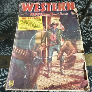 Western Novel and Short Stories Pulp Jan 1957 Vol. 16 #1 FN - Picture 1 of 9