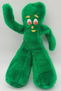 Vintage 1988 ACE Novelty Co. Gumby Plüsch bewegliche Arme grün - Bild 1 von 7