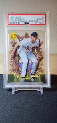 Ultra #8 Cal Ripken Jr. 1996  Season Crowns Gold Medallion PSA 10! Raro Foto 1 de 2