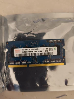 Hynix 2gb PC3L-12800S DDR3-1600 DIMM Memoria RAM - Immagine 1 di 2