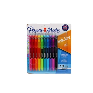 Paper Mate InkJoy Gel Pens, Medium Point, Assorted Colors , Set of 10 - Picture 1 of 3
