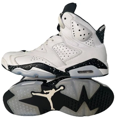 Nike Air Jordan 6 Retro Blanco Negro “Reverse Oreo” CT8529-112 Talla 9.5 Hombres Foto 1 de 4