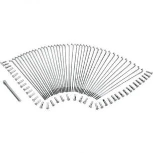 Juego de radios Drag Specialties-centro de caída-delantero-cromo-19" para Harley Davidson Foto 1 de 1