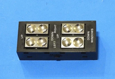 1986-93 Cadillac Sedan Deville OEM Master Power Window Switch 20731007 - LH - Image 1 of 4