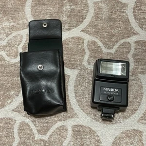 Minolta Auto Electroflash 200x Flash With Case Not Tested - Picture 1 of 3