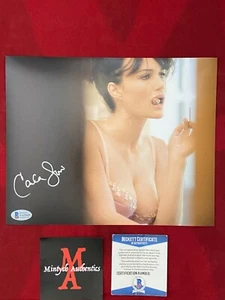 ¡FOTO FIRMADA DE CARLA GUGINO 8x10 AUTOGRAFIADA! ¡POSE DE MODELO! ¡AUTENTICIDAD BECKETT! - Imagen 1 de 1