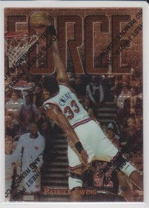 PATRICK EWING 1996-97 FINEST FORCE KNICKS