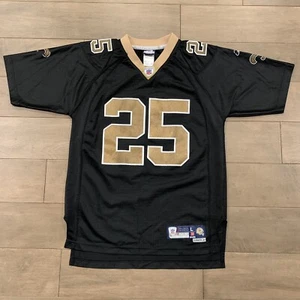 Reggie Bush #25 New Orleans Saints Reebok NFL Jersey Youth Boys Large 14-16 +2 - Picture 1 of 7