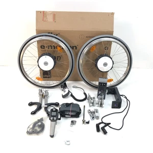 Alber E-Fix E35 Elektrorollstuhl Elektroantrieb kpl. Anbausatz für Faltrollstuhl - Bild 1 von 9