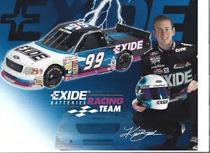 Kurt Busch - Exide - Postcard - Hero card - NASCAR - 2000