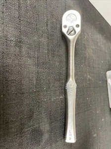 Vintage Armstrong 1/2" drive Ratchet 12-972 USA Heavy Duty Chrome Ratchet - Picture 1 of 13
