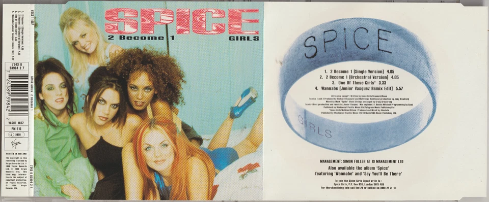 Spice Girls - 2 become 1 (4 Track Maxi CD) - Bild 1 von 1