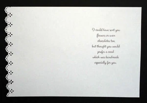 Card Inserts with Printed Verse for Cricut Joy cards (Portrait) Pk 20 - Picture 1 of 1