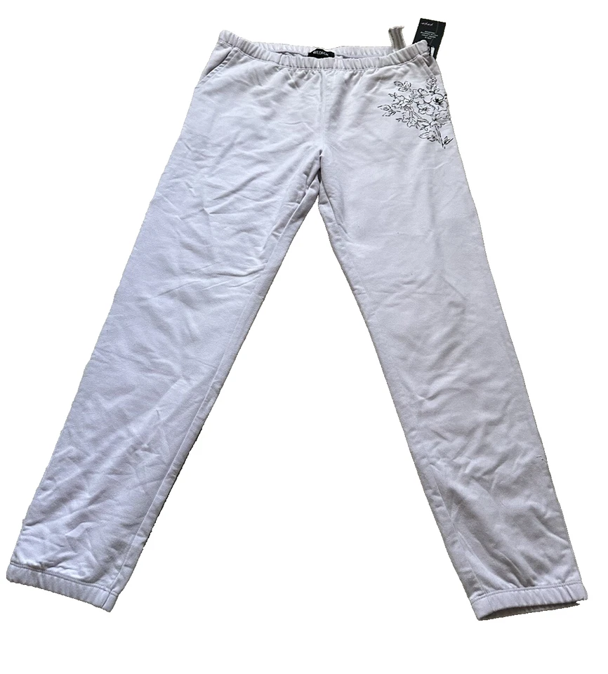 Pantalones Jogger WildFox Para Mujer Talla S Lila Púrpura Flores Rory Pull On Floral Nuevos Foto 1 de 4