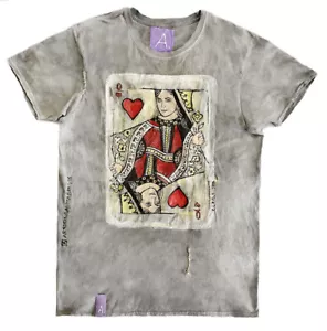 Distressed T-Shirt: THROUGH YEARS WITH LOVE FOR LIFE - Bild 1 von 3