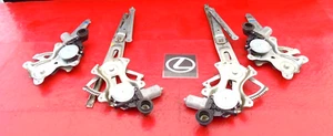 06 07 08 LEXUS IS250 POWER WINDOW REGULATORS WITH MOTORS SET OEM X4 - Picture 1 of 8