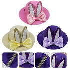  3 pièces accessoires cheveux de lapin clip chapeau confortable pratique