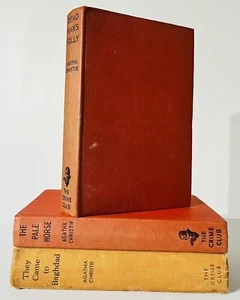 Agatha Christie The Crime Club Book Bundle x 3 Vintage Hardcover 1950/60’s - Picture 1 of 9