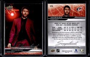 2024-25 Upper Deck Series 2 Swagnificent #274 Jaccob Slavin - Picture 1 of 1