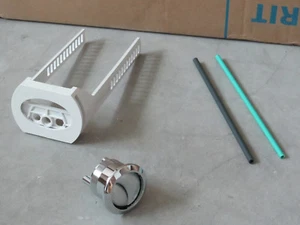 Geberit half moon button & rods & lid bracket / parts for Impuls 250 flush valve - Picture 1 of 5