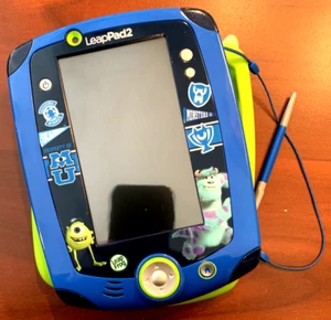 LeapFrog LeapPad 2 Explorer - Pixar's Monster's University w Mike gel, Excellent - Picture 1 of 14