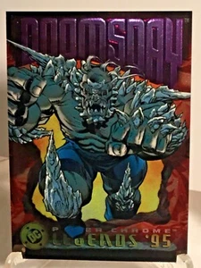 1995 SkyBox DC Legends Power Chrome DOOMSDAY #82 FREE SHIPPING - Picture 1 of 3