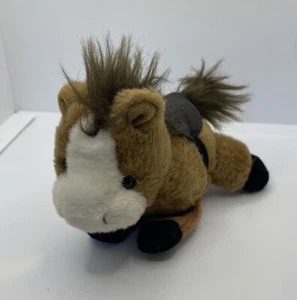 Mary Meyer Horse Pony Finger Puppet  Plush Brown And White 1996 Tag - Picture 1 of 8
