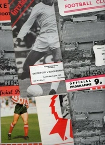 Exeter City HOME programmes 1950s 1960s 1970s 1980s + modern League & Cup - Picture 1 of 41
