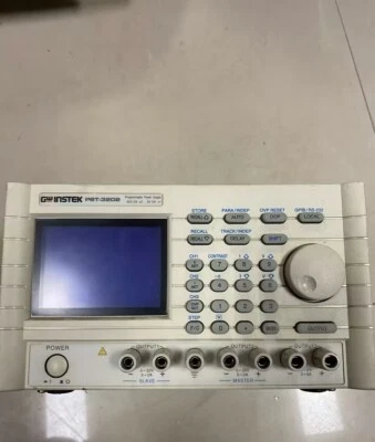 cx/cx/GW Instek PST-3202 3 CH Programmable Linear DC Power Supply 32V 5A GPIB - Image 1 of 4