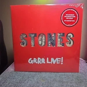 Rolling Stones GRRR! Live-Limited Edition RED 180g Vinyl 3 LP Set - Picture 1 of 4