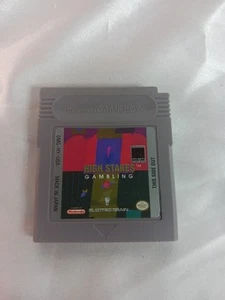 Juego Original High Stakes Gambling (Nintendo Game Boy GB) - Imagen 1 de 3