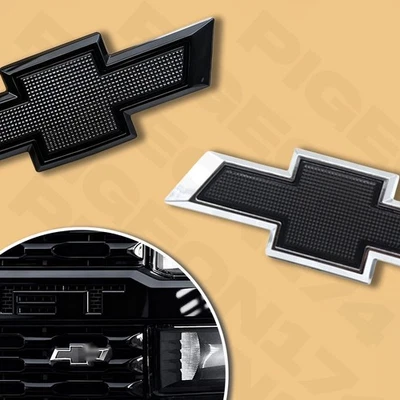 2019-2024 Grille Emblem For Silverado 1500 LD/LTD 2500HD/3500HD WT and CUSTOM Foto 1 de 3