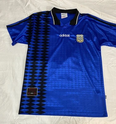 Camiseta de fútbol Argentina Adidas 1994 vintage para hombre - - talla L Foto 1 de 4