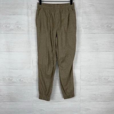 Pantalones de chándal Prana Mantra para mujer XS cáñamo cintura elástica tostados Foto 1 de 4