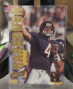 1993 Action Packed - Quarterback Club Braille #6B Jim Harbaugh - Picture 1 of 6