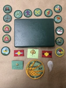 Lote De Colección De Parches Girl Scouts | 1971 | - Imagen 1 de 15