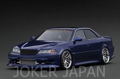 Ignition Model IG3581 VERTEX JZX100 MARK-II Blue Metallic JDM - Image 1 of 4