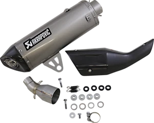 Akrapovic Slip-On Titanium Muffler for 2019-Up BMW C400 X Scooter S-B4SO2-HRT - Picture 1 of 1