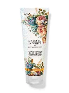 BATH & BODY WORKS Lotion Dressed in White Body Cream 8oz - Picture 1 of 2