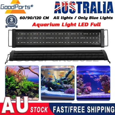 Aquarium Light 60-120CM LED Lighting Full Spectrum Aqua Plant Fish Tank Bar Lamp - image 1 of 4